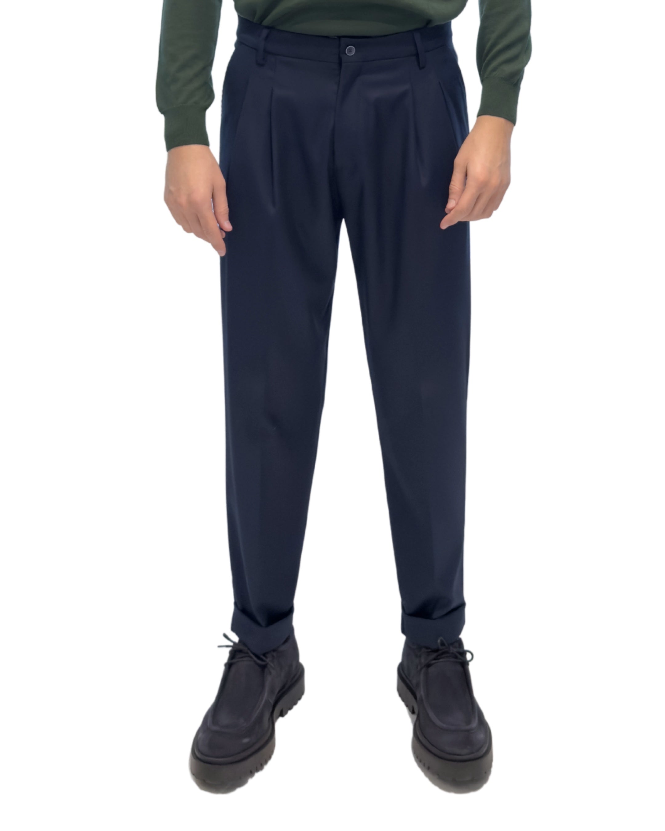 Pantalone Sartoriale Doppia Pince