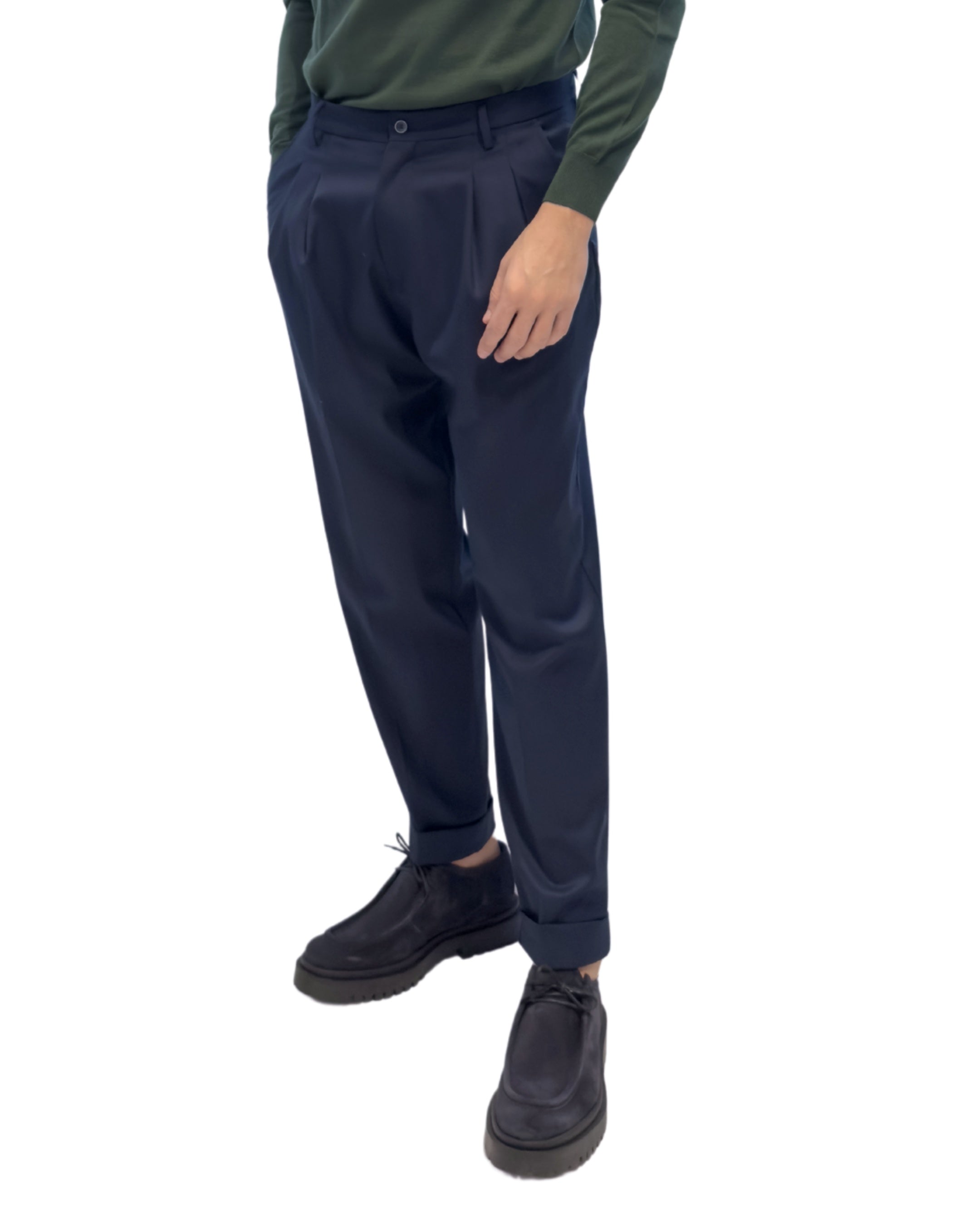 Pantalone Sartoriale Doppia Pince