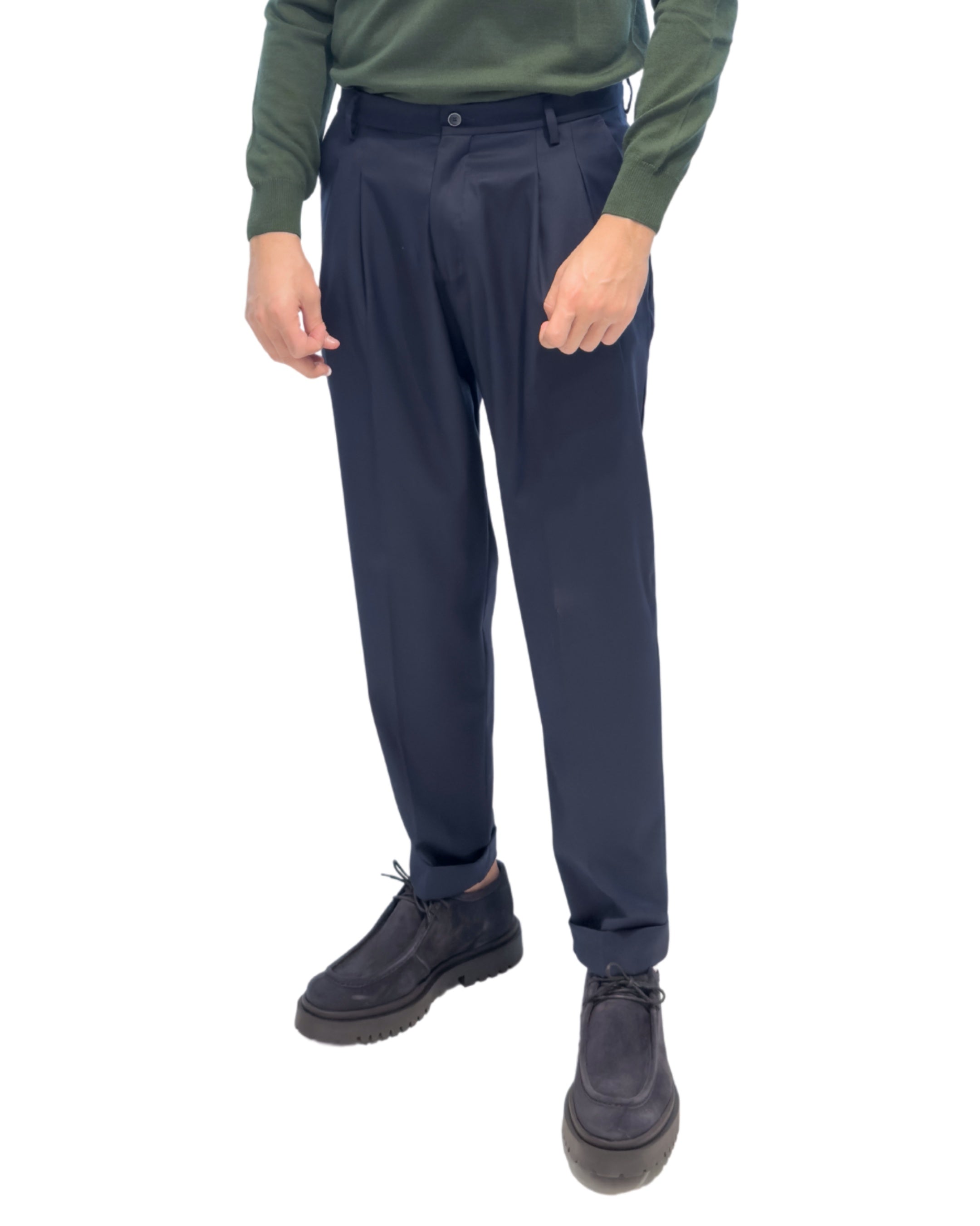 Pantalone Sartoriale Doppia Pince