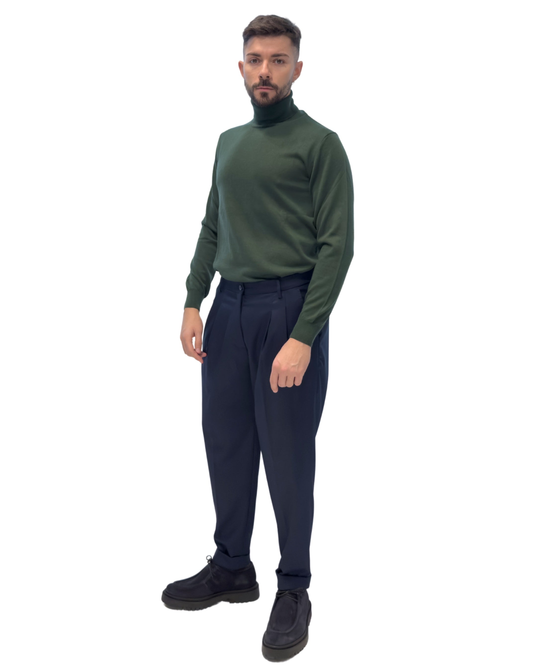 Pantalone Sartoriale Doppia Pince