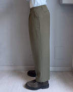 Pantalone Montecarlo a palazzo vestibilità regular  VERDE