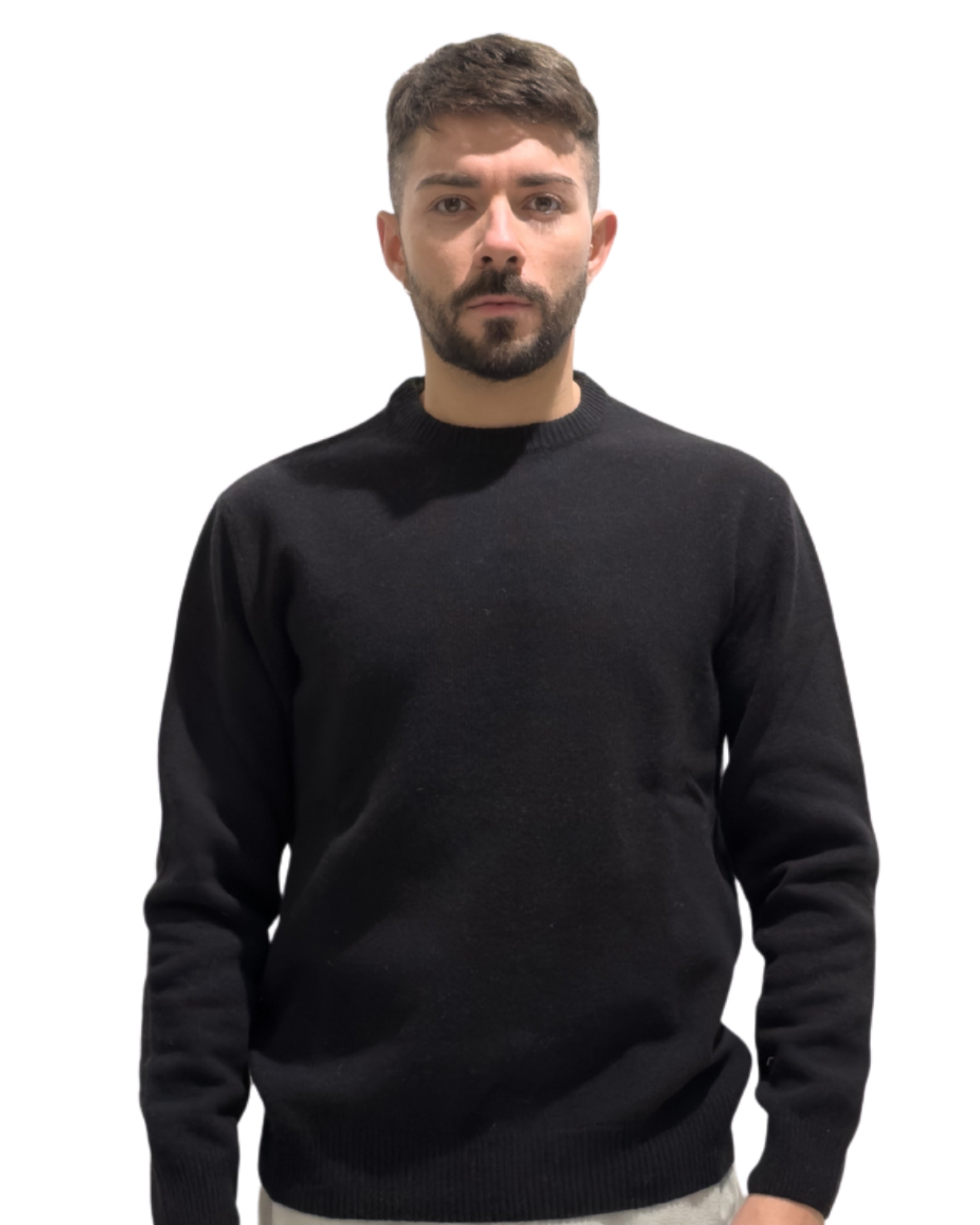 Girocollo fin.7 80% Lana.