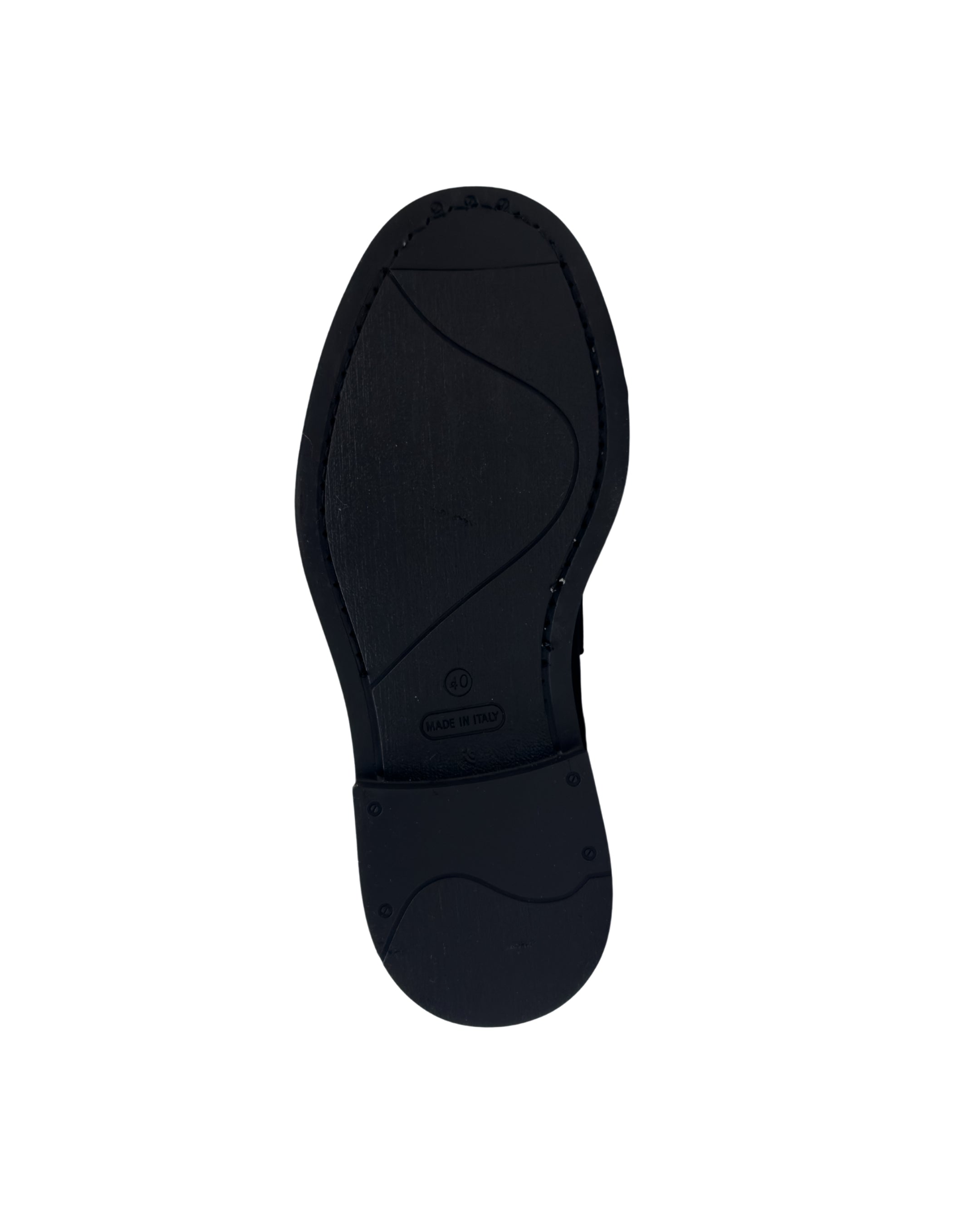 Scarpa Westminsterer college in pelle di bufalo BLU