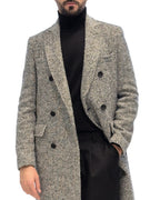Cappotto Doppiopetto Spigato