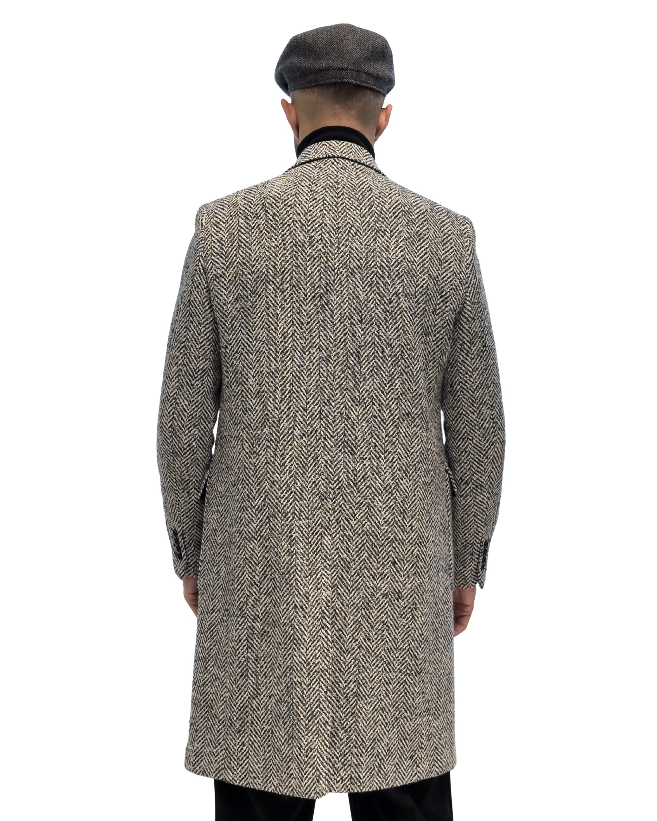 Cappotto Doppiopetto Spigato