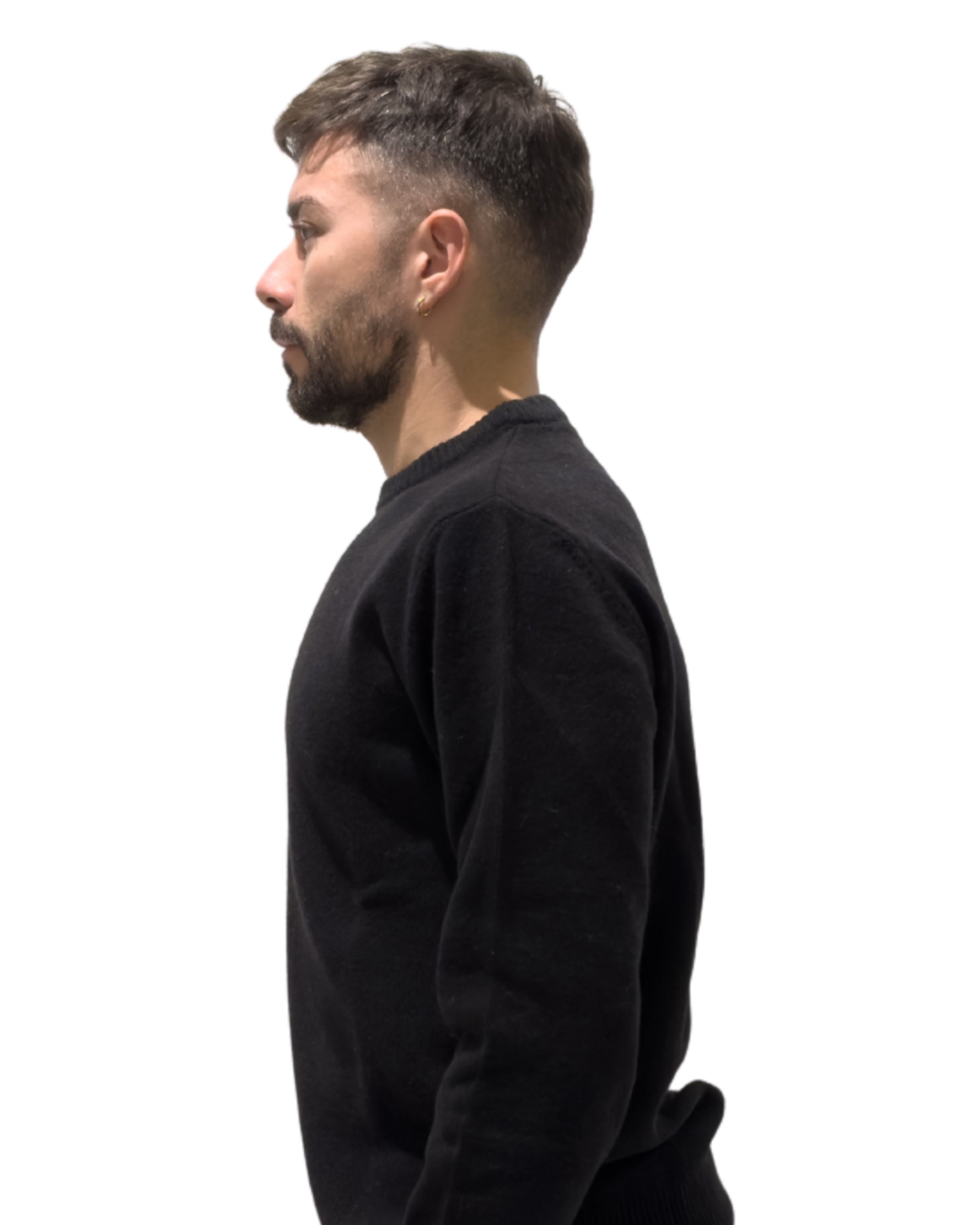 Girocollo fin.7 80% Lana.