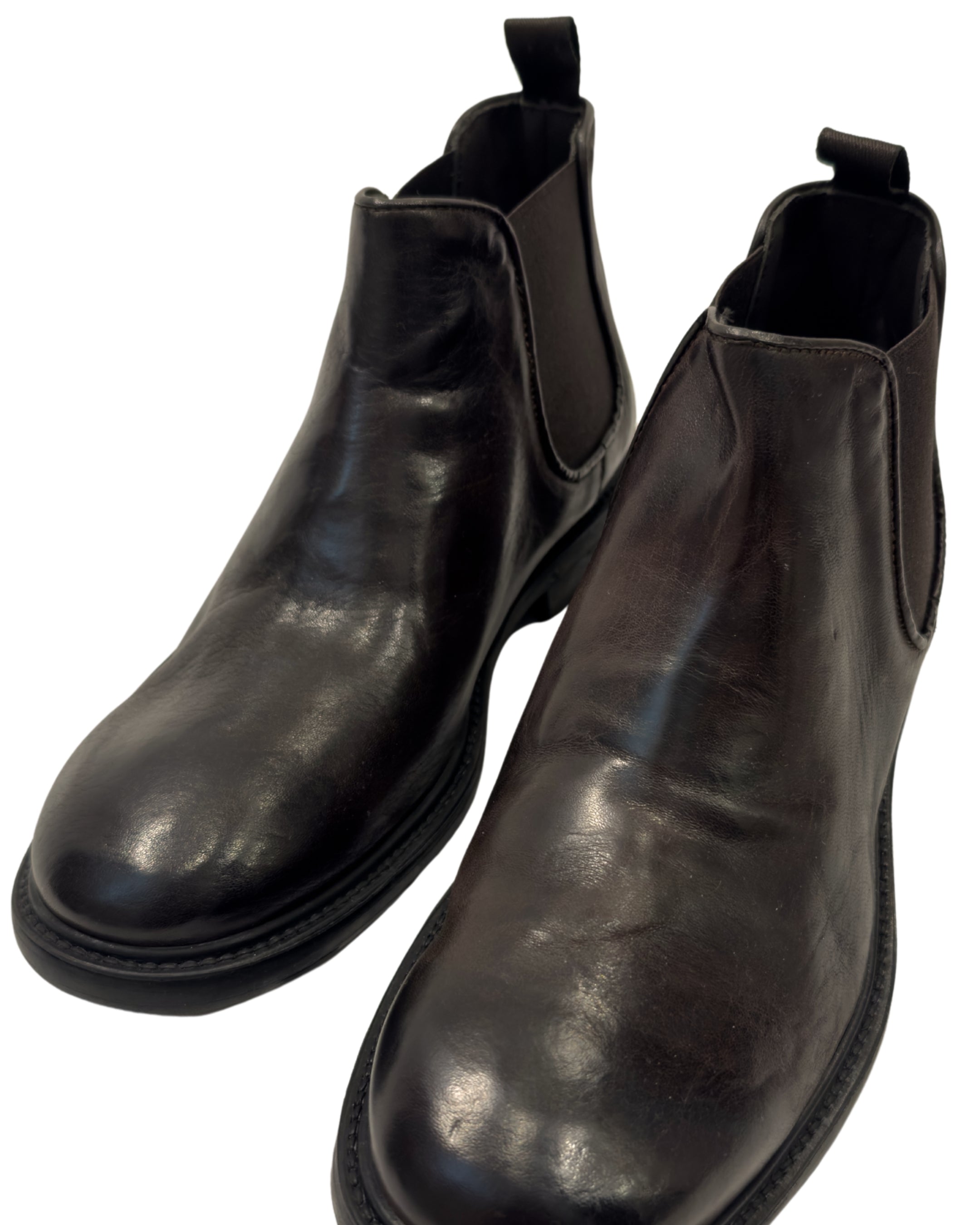 Chelsea Boot in Pelle Vegetale Lavata