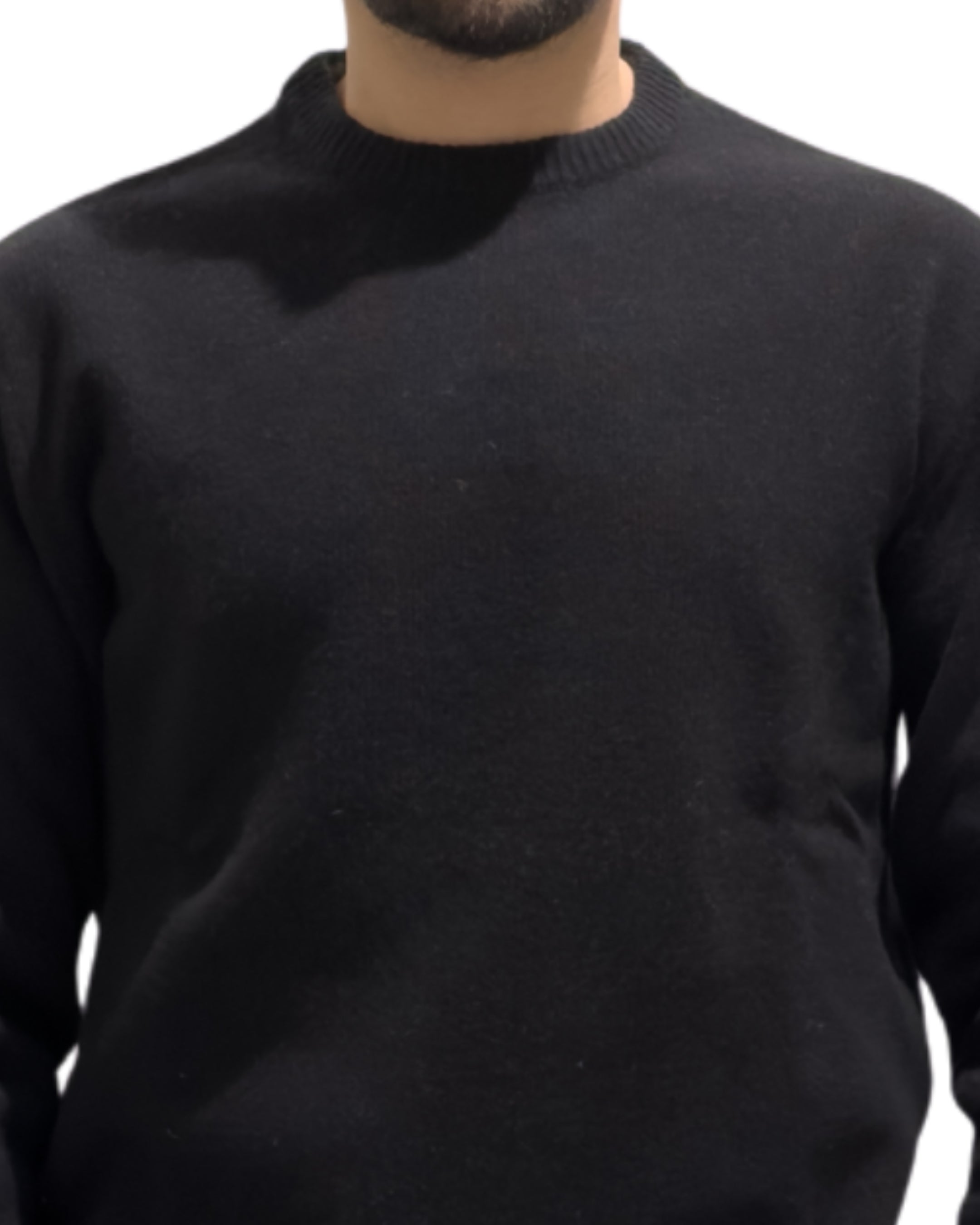 Girocollo fin.7 80% Lana.