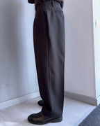 Pantalone Montecarlo a palazzo vestibilità regular NERO