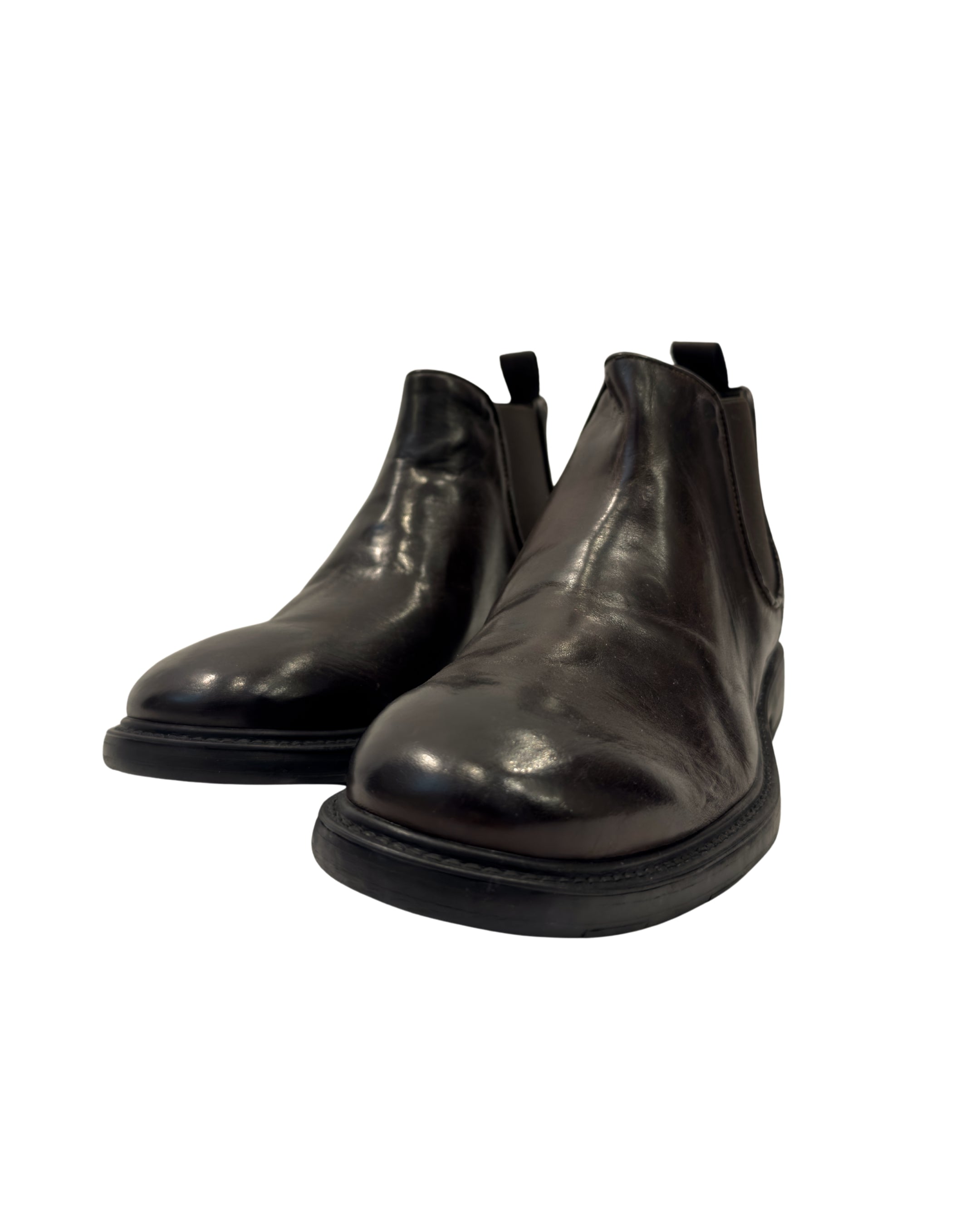 Chelsea Boot in Pelle Vegetale Lavata