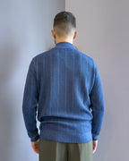 Cardigan Linz in lana merinos  con cerniera vestibilità regular JEANS