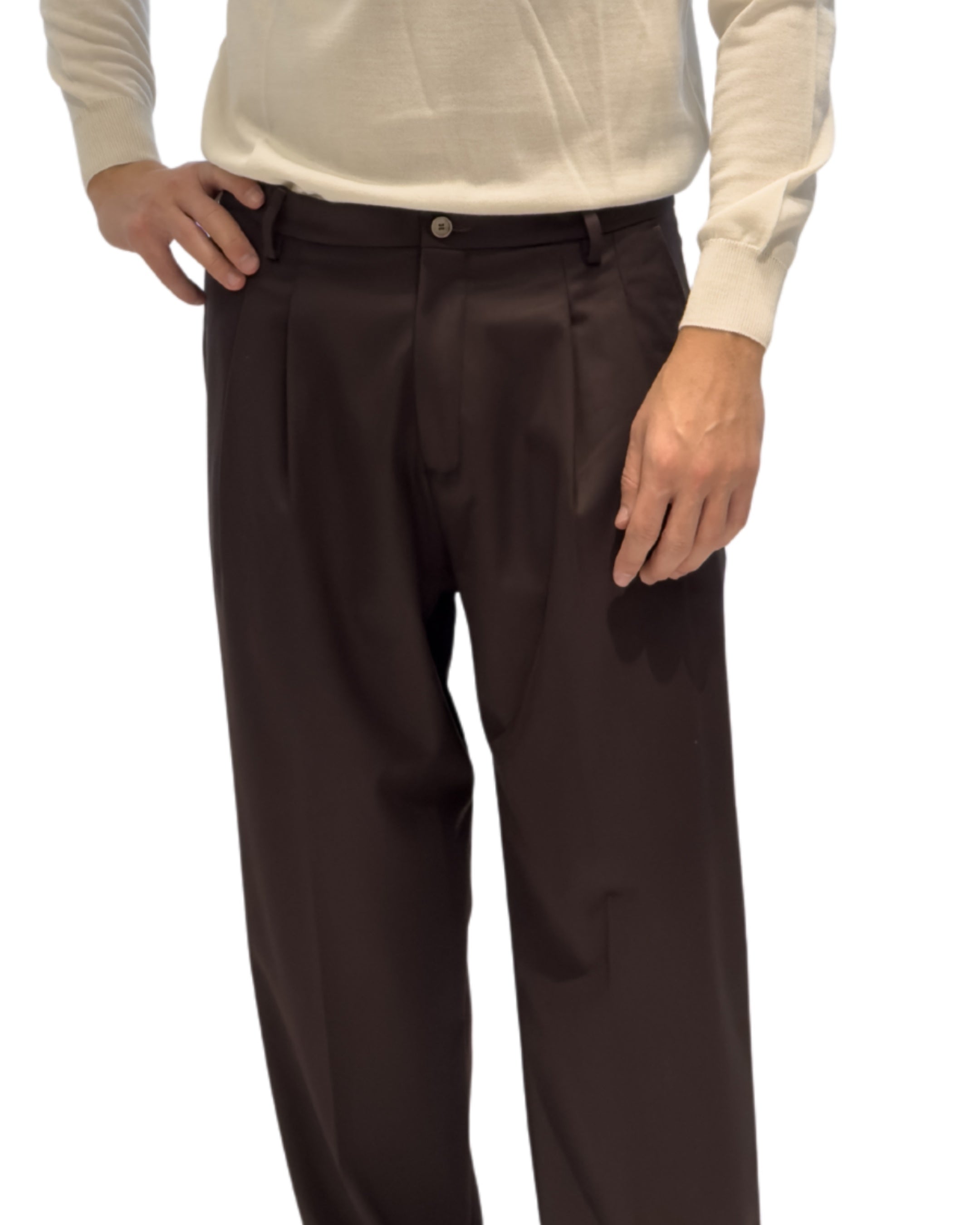 Pantalone Sartoriale Doppia Pince