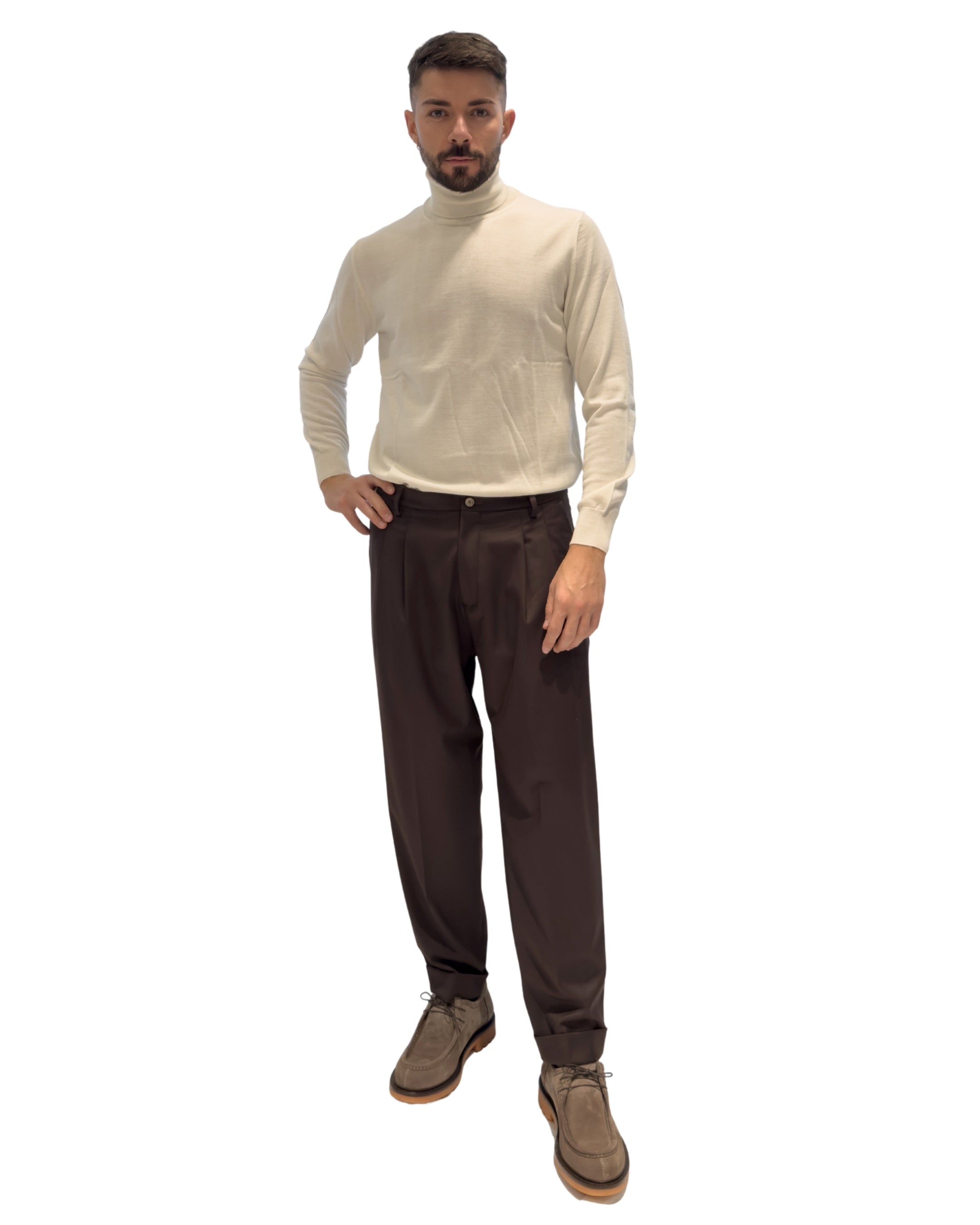 Pantalone Sartoriale Doppia Pince