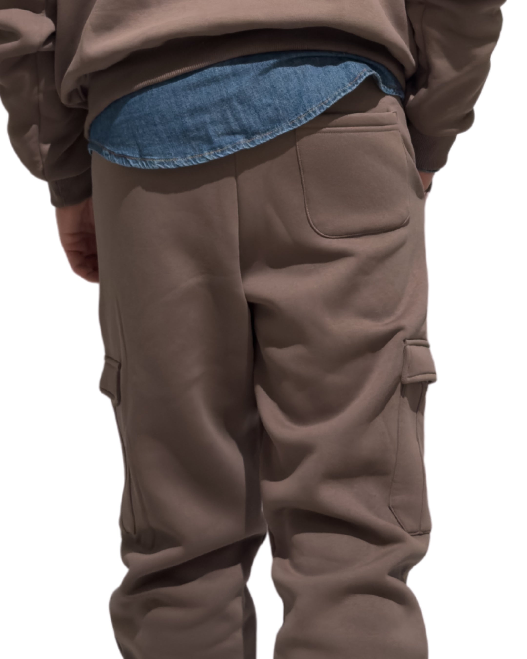 Tuta Cortina D'Ampezzo girocollo con pantalone tasconato edizione limitata MARRONE