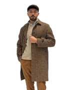 Cappotto Pied de Poule -Eleganza Iconica Made in Italy