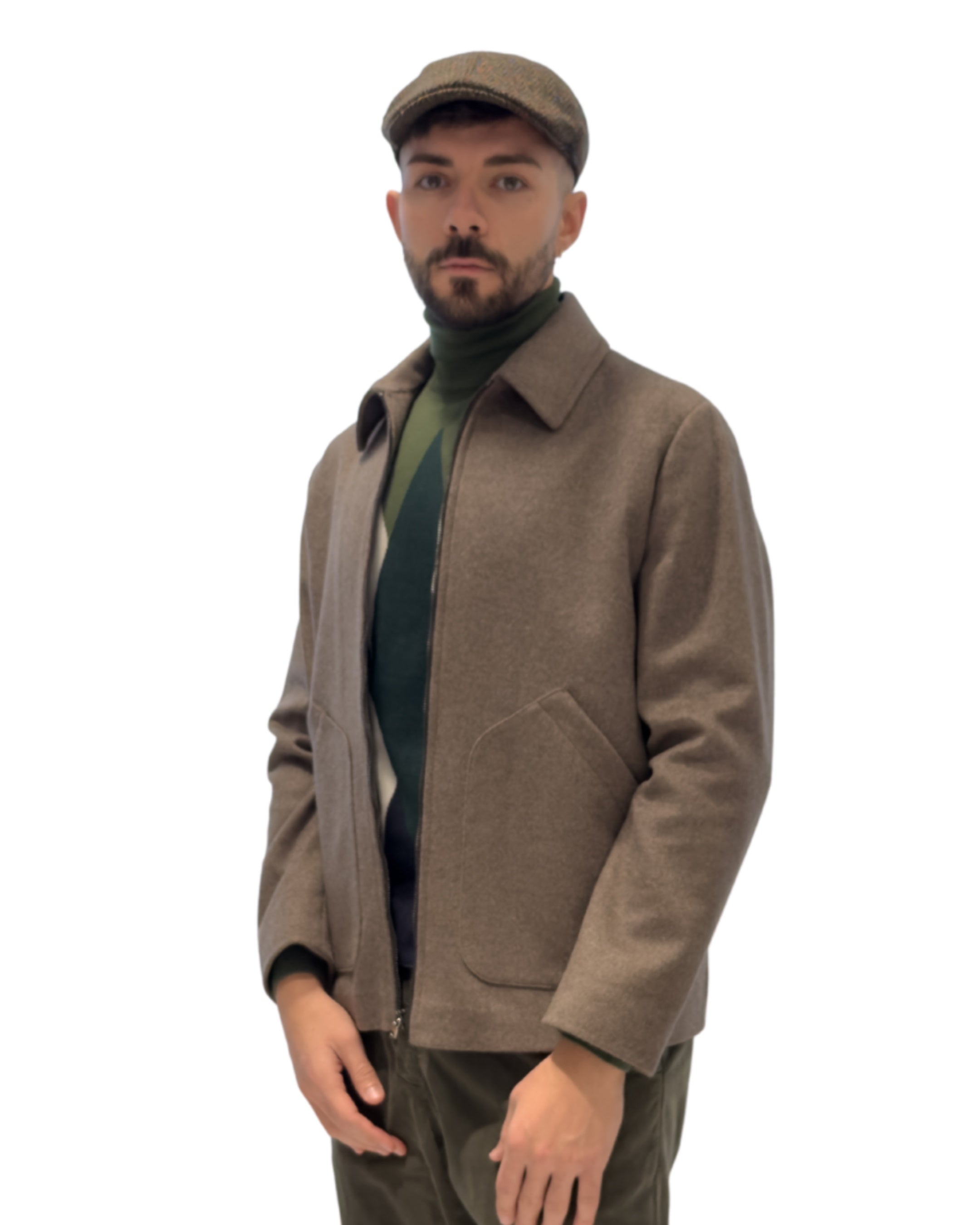 Giacca in Lana e Cashmere -Made in Italy