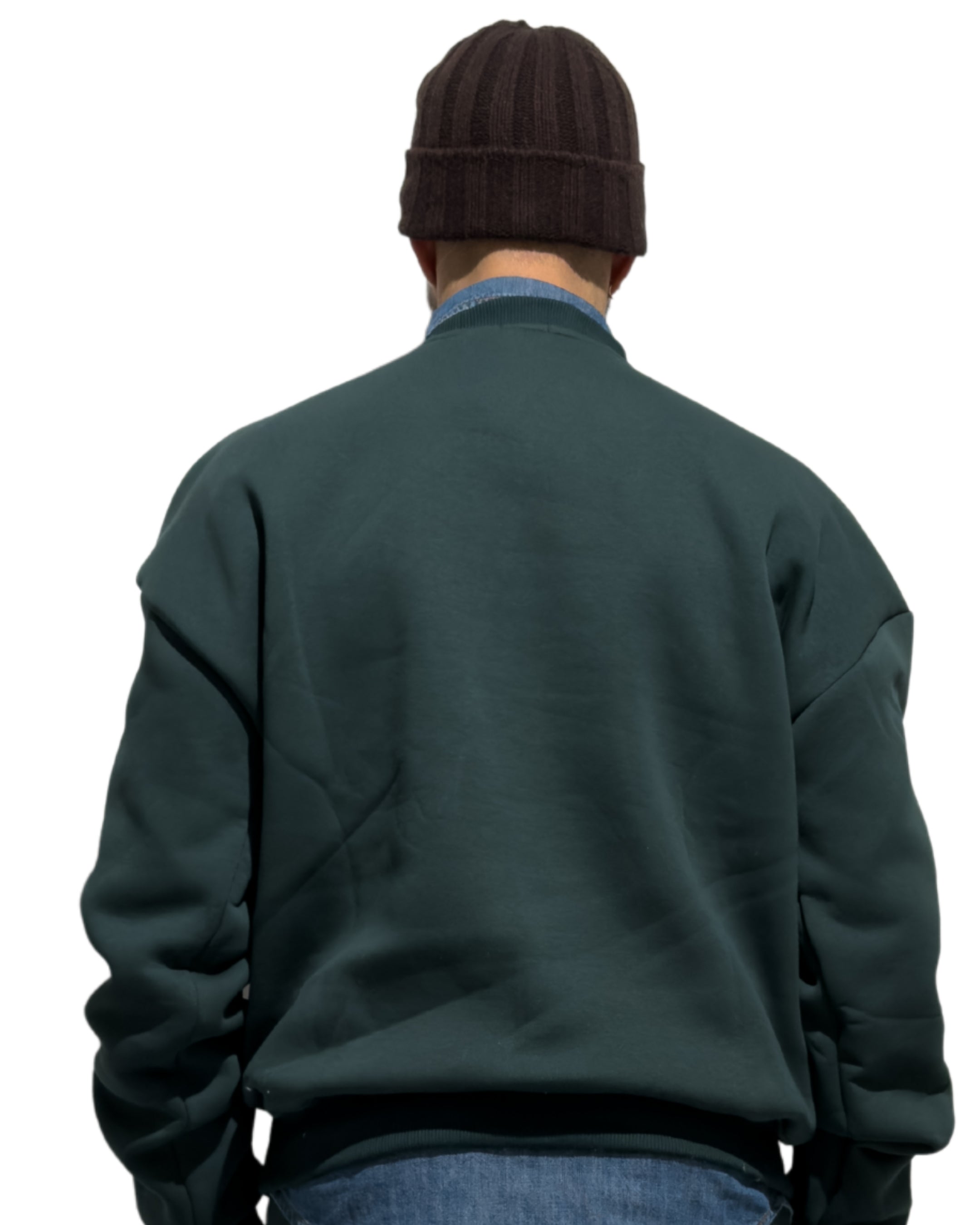 Tuta St. Moritz girocollo con pantalone tasconato edizione limitata VERDE