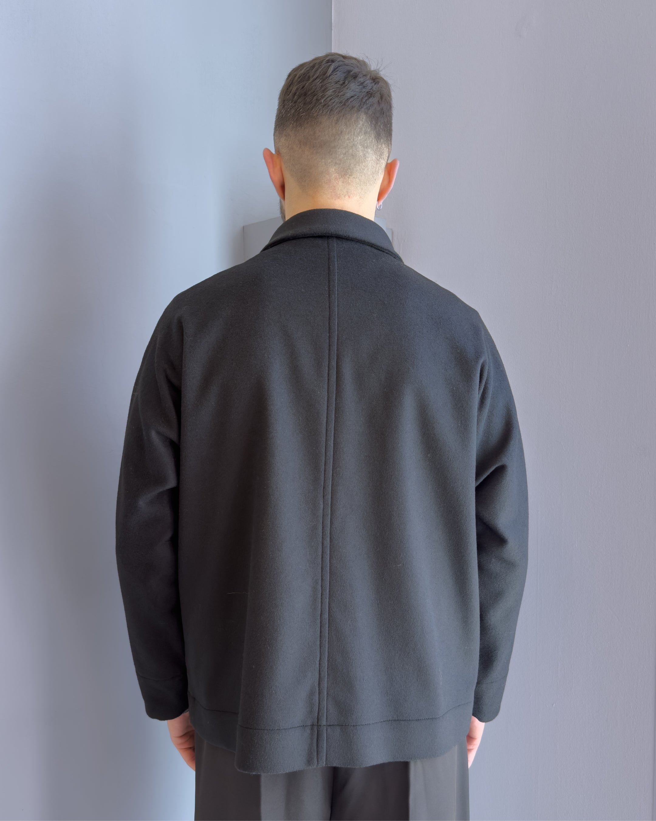 kappa Japan over in lana & cashmere NERO