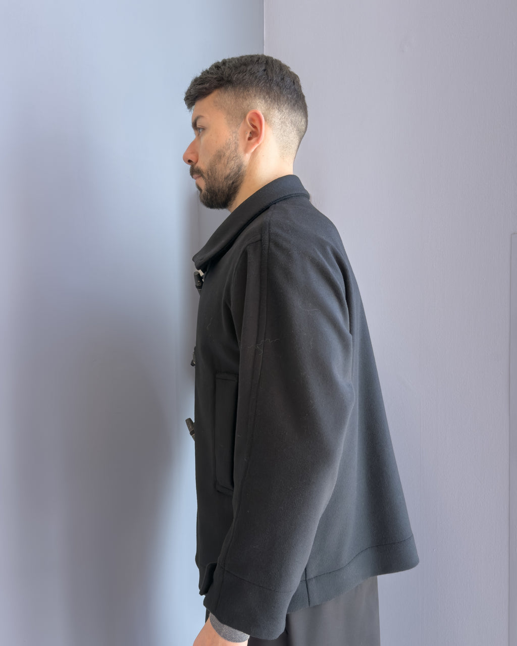 kappa Japan over in lana & cashmere NERO