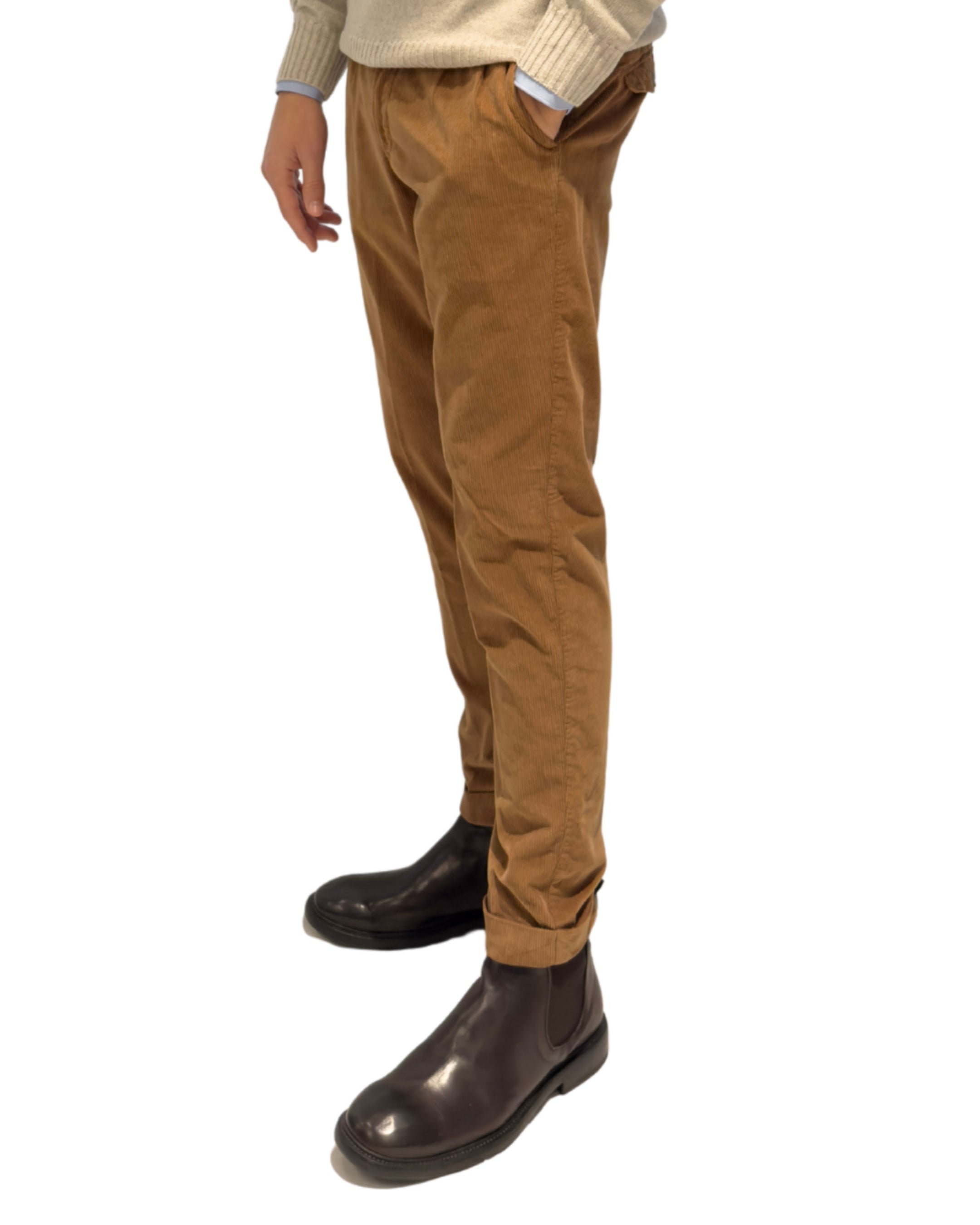 Pantalone in Velluto a Coste Comfort & Stile