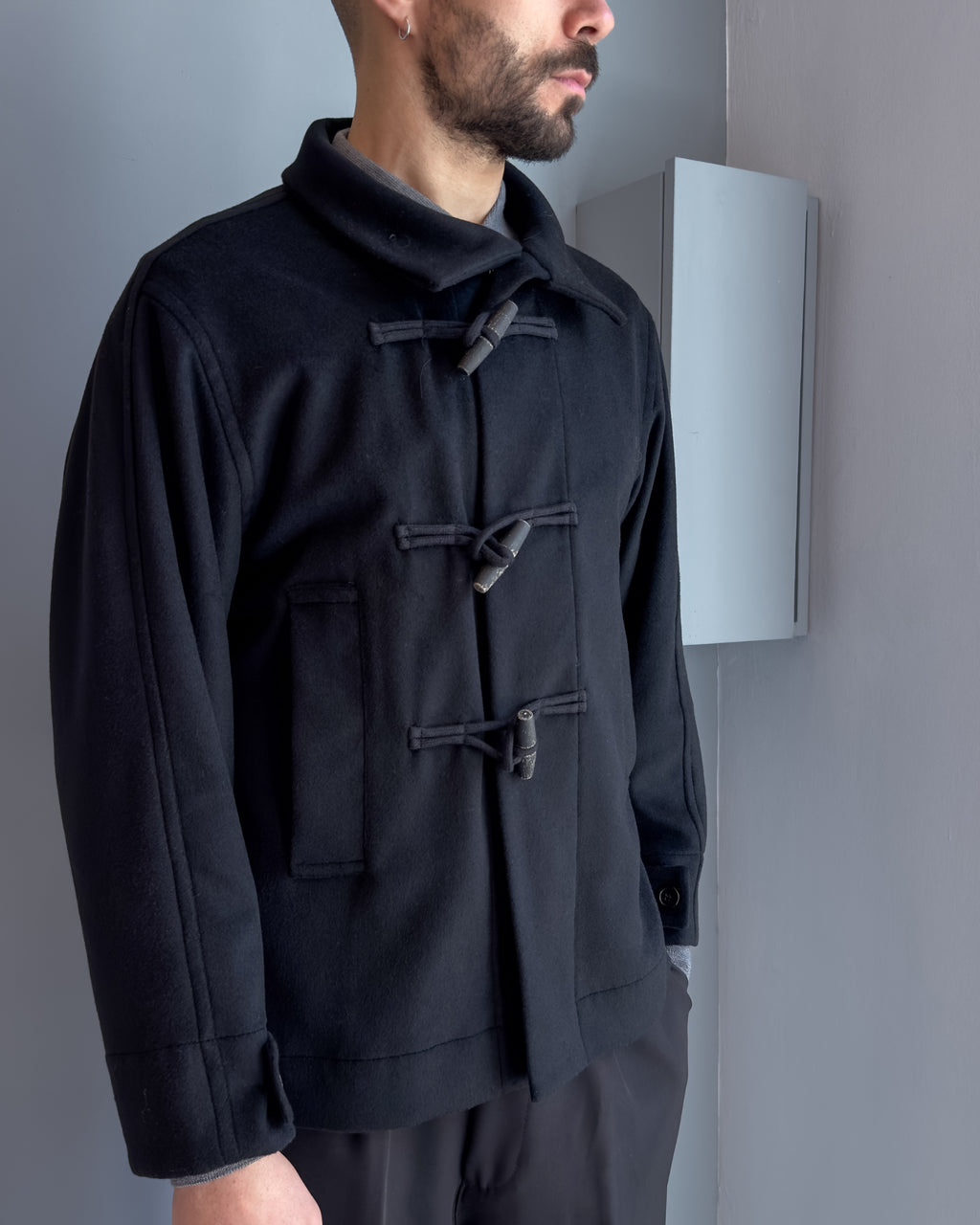 kappa Japan over in lana & cashmere NERO