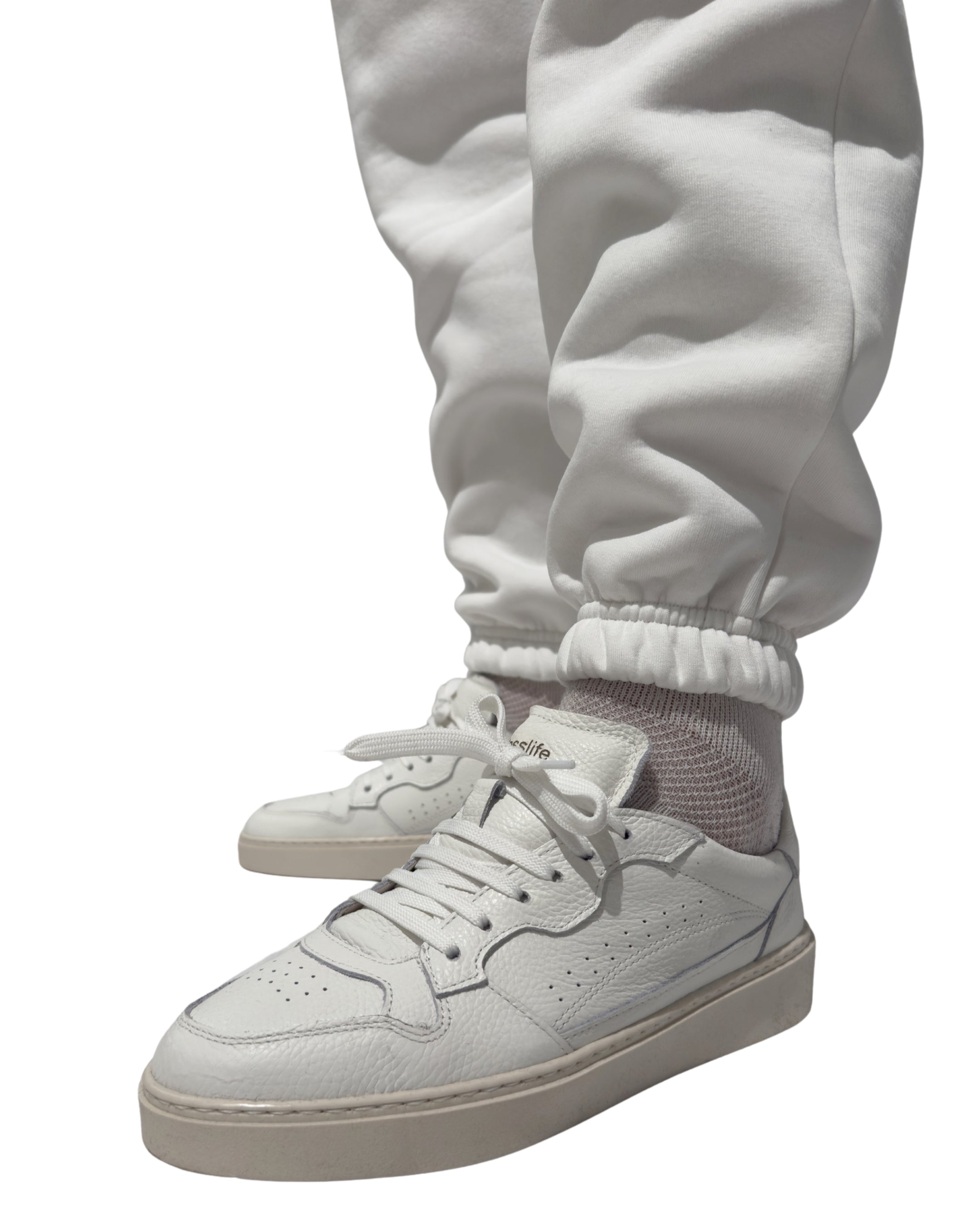 Tuta Cortina D'Ampezzo girocollo con pantalone tasconato edizione limitata BIANCO