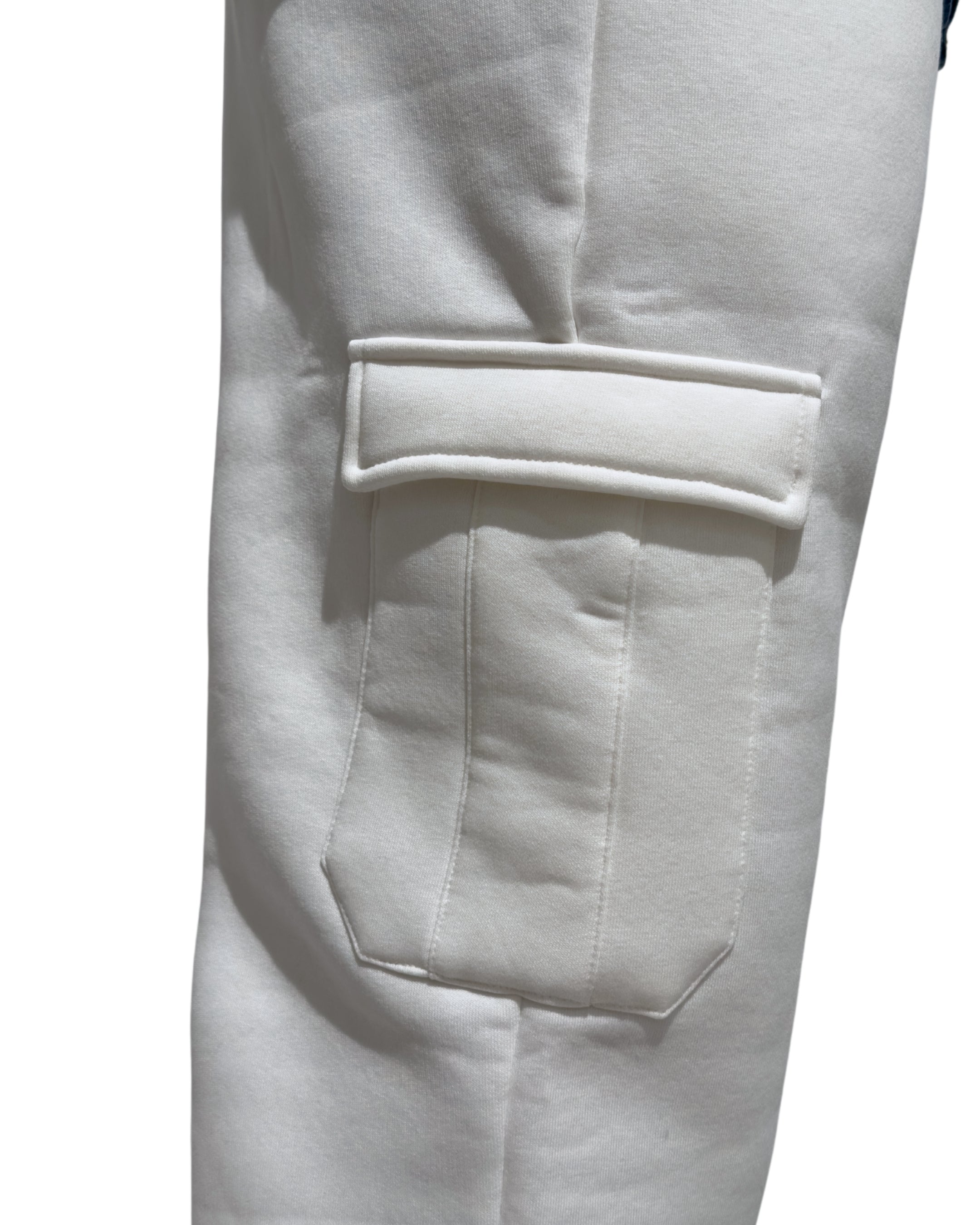 Tuta Cortina D'Ampezzo girocollo con pantalone tasconato edizione limitata BIANCO