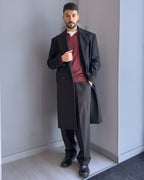 Cappotto Tokyo spalla diritta lana & cashmere NERO