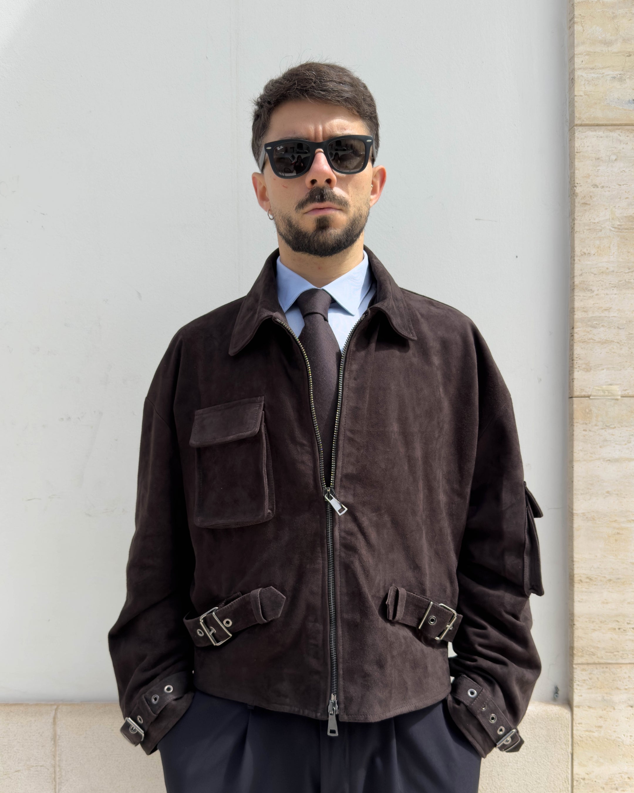 Giubbino Notting Hill in renna, vestibilità over MORO