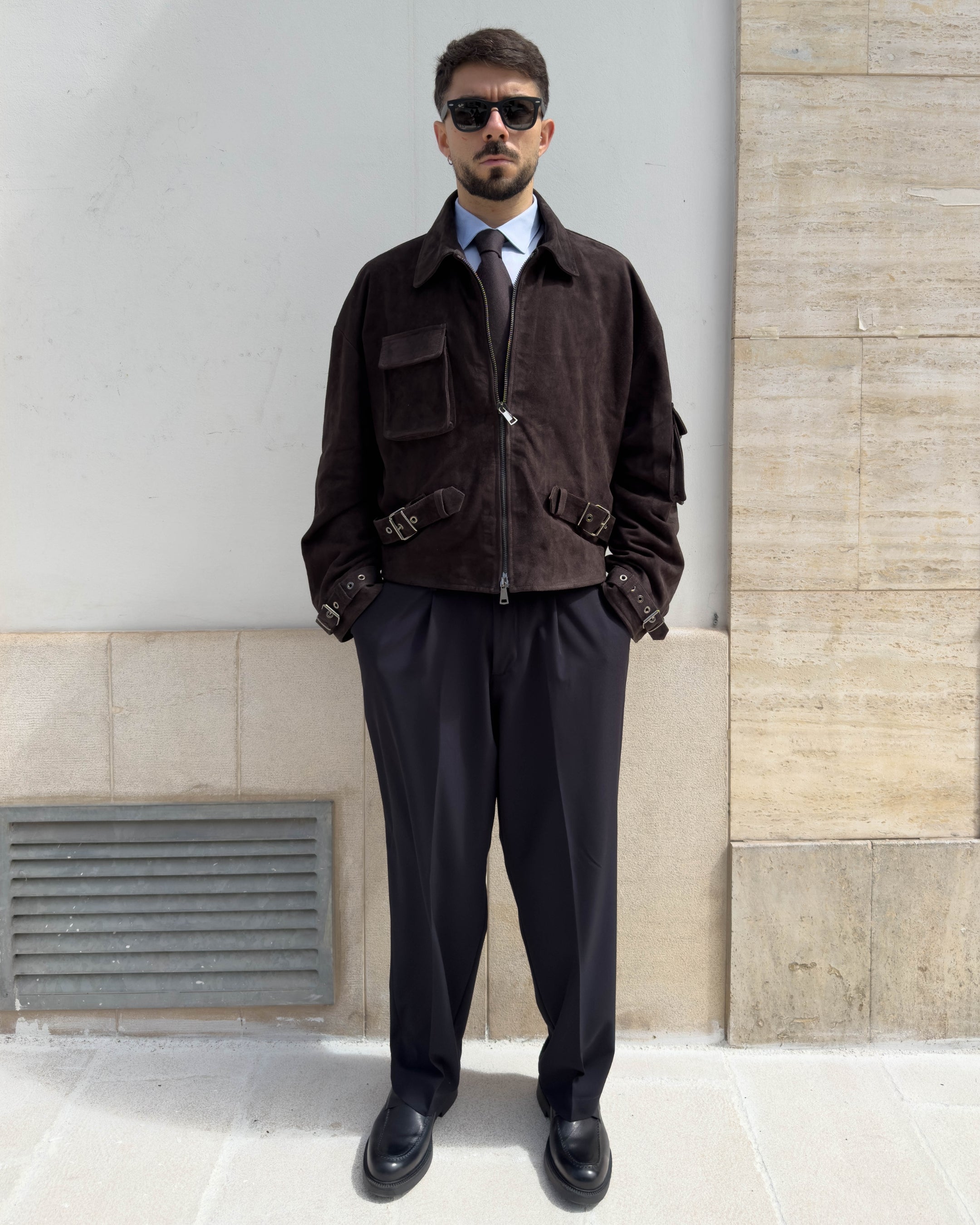 Giubbino Notting Hill in renna, vestibilità over MORO