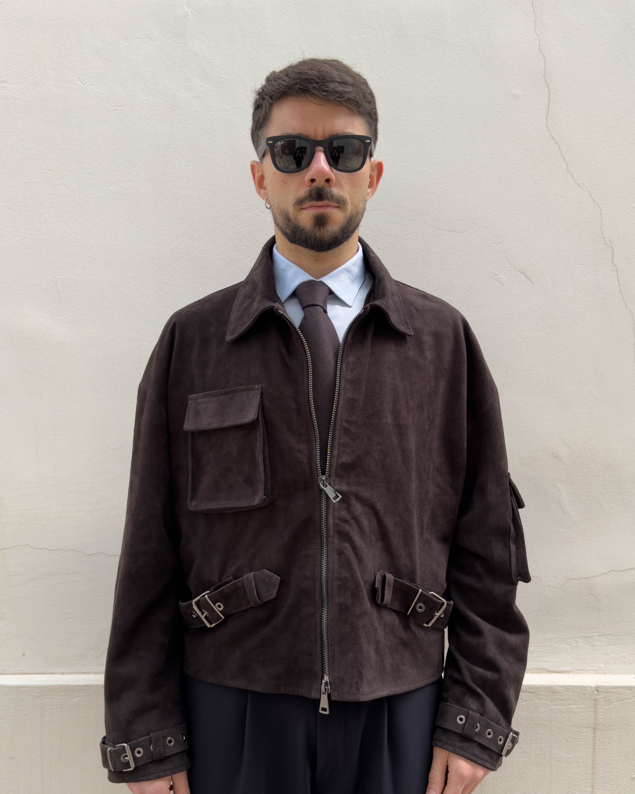 Giubbino Notting Hill in renna, vestibilità over MORO