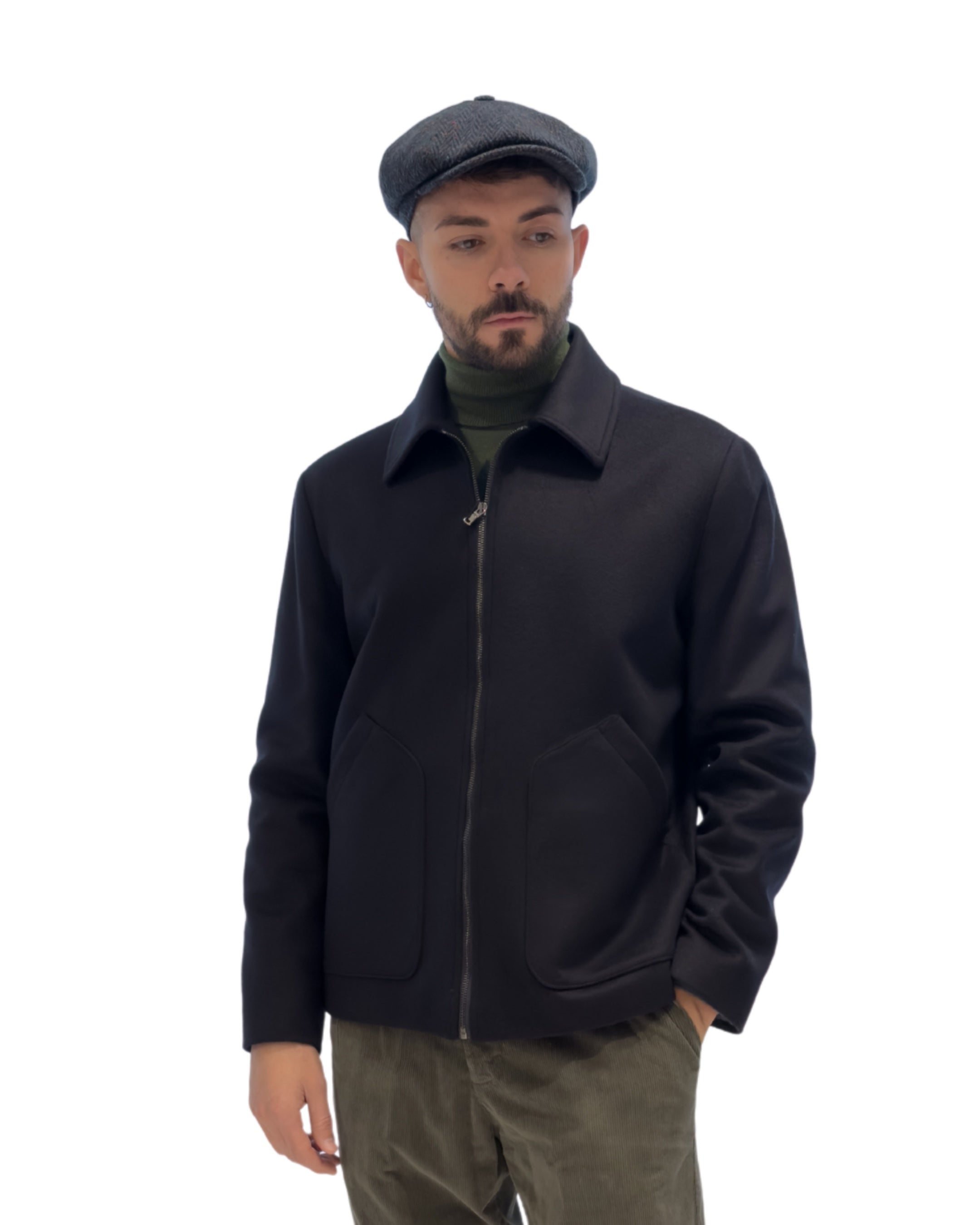 Giacca in Lana e Cashmere -Made in Italy