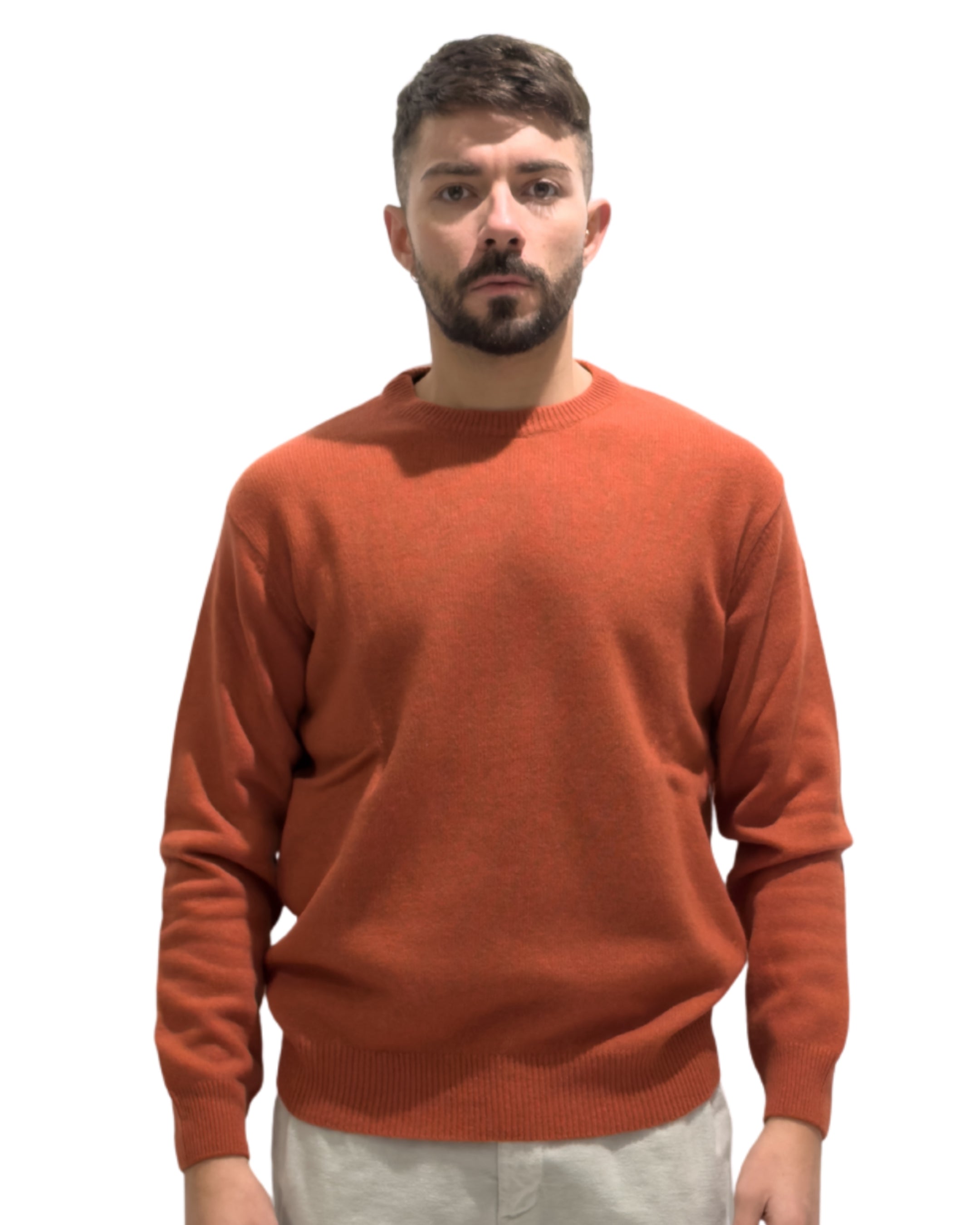 Girocollo fin.7 80% Lana.