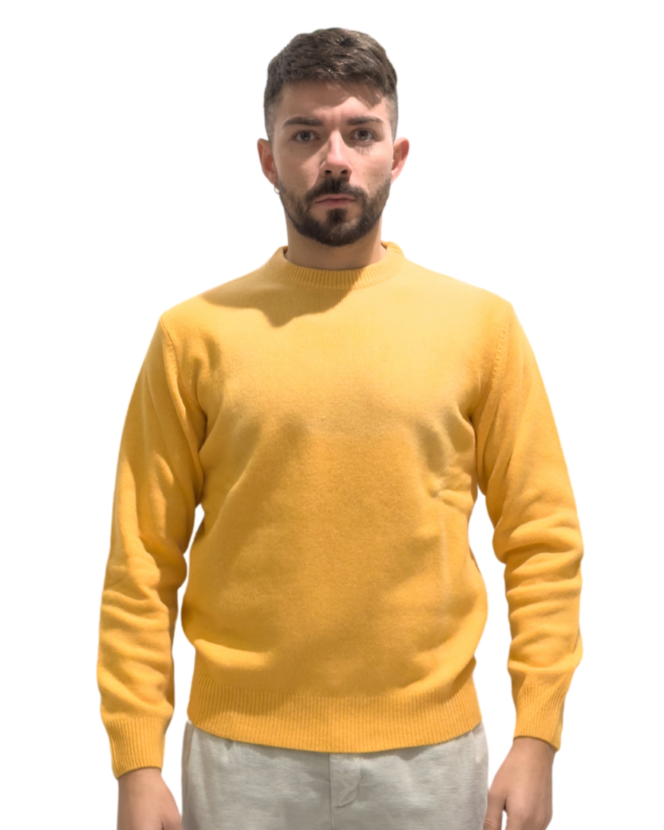 Girocollo fin.7 80% Lana.