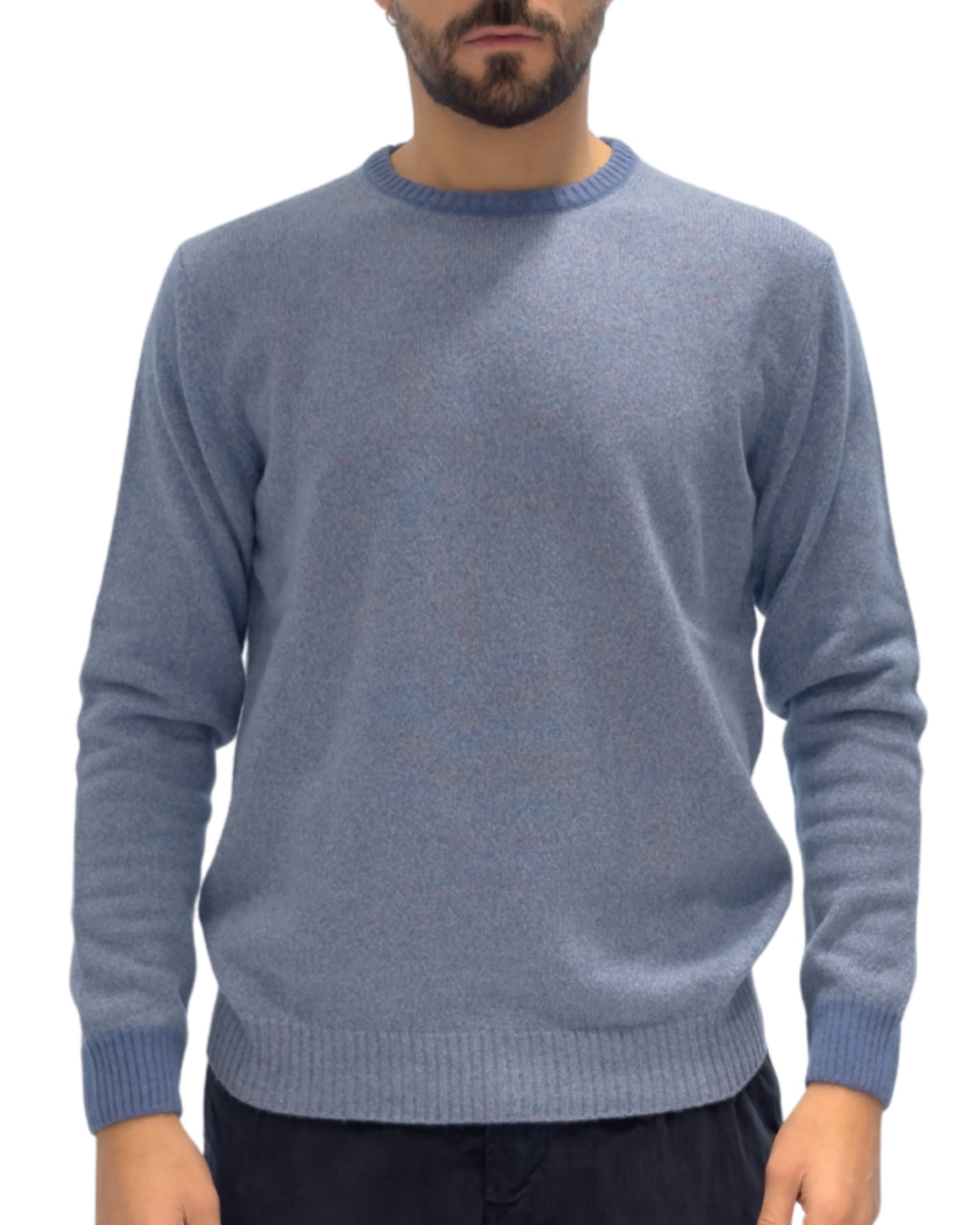 Maglia Moulinè Girocollo