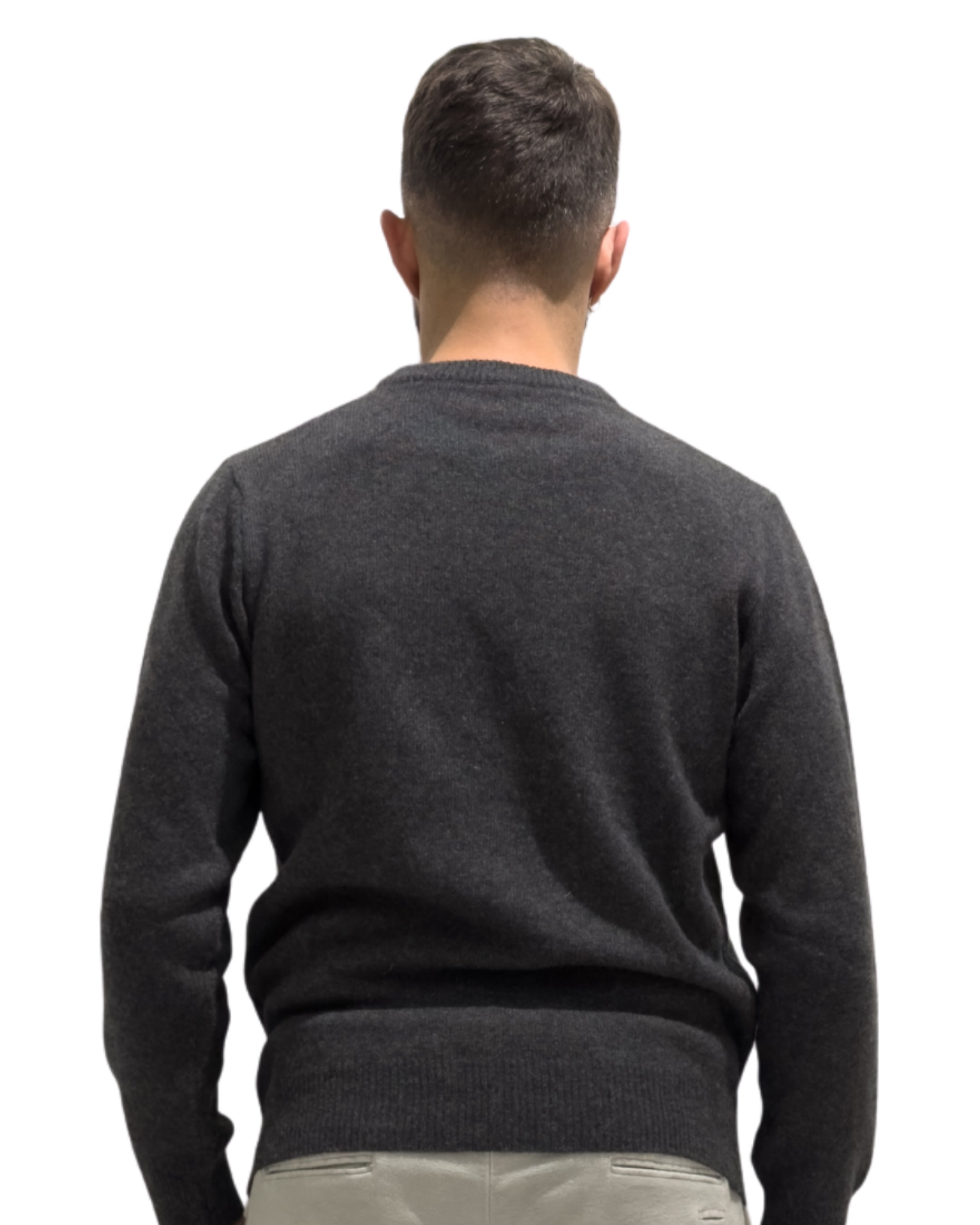 Girocollo fin.7 80% Lana.