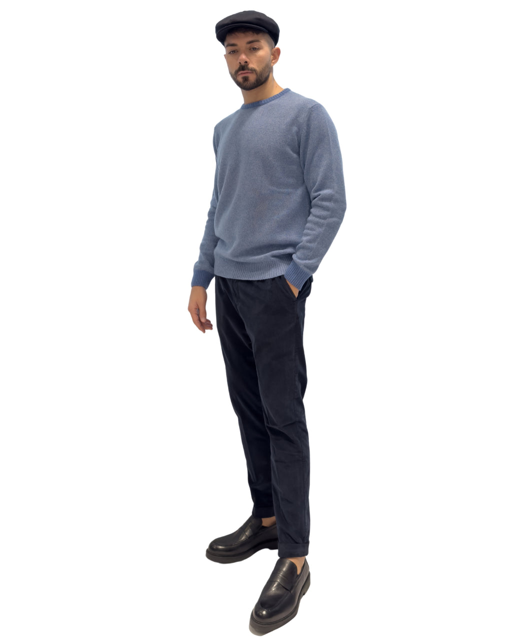 Maglia Moulinè Girocollo