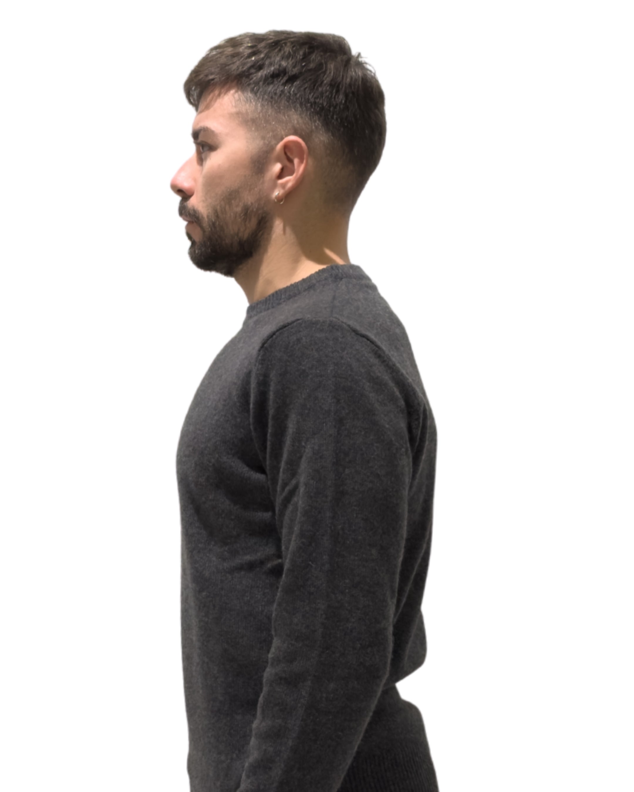 Girocollo fin.7 80% Lana.