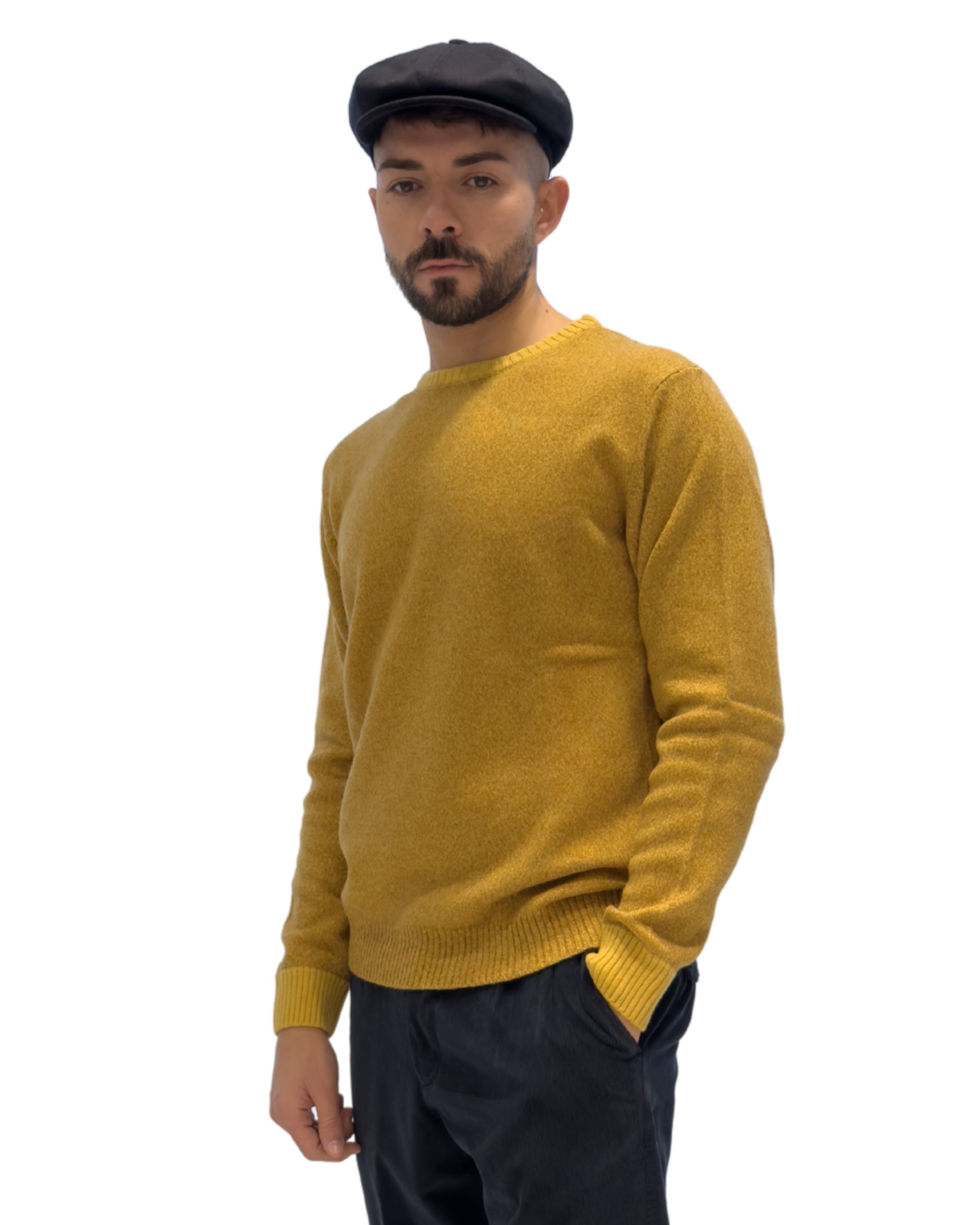 Maglia Moulinè Girocollo