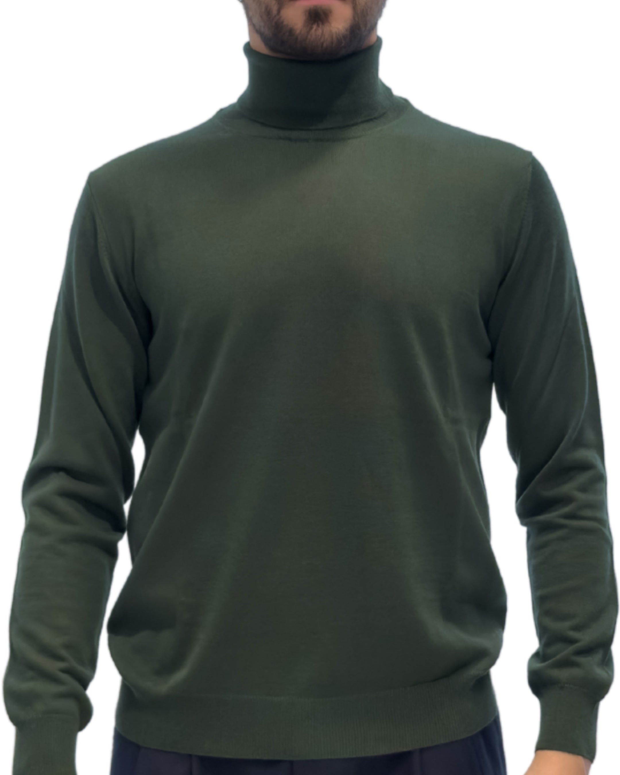 Maglia Dolcevita -Merino Blend