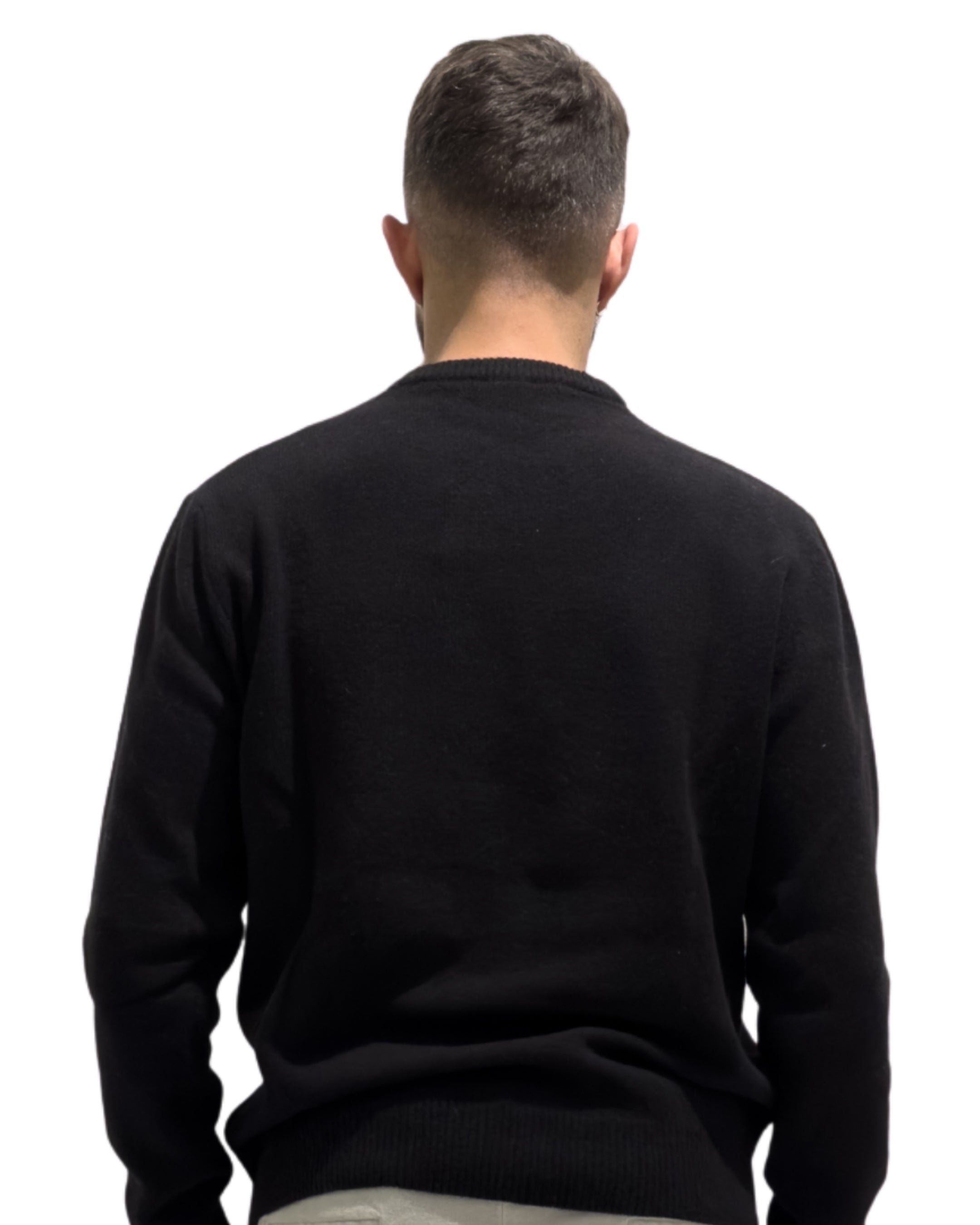 Girocollo fin.7 80% Lana.